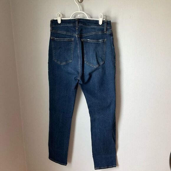 Elizabeth and James HiRise Stovepipe Medium Wash 5 Pocket Jeans, Size 8/29. Mary - Picture 3 of 7